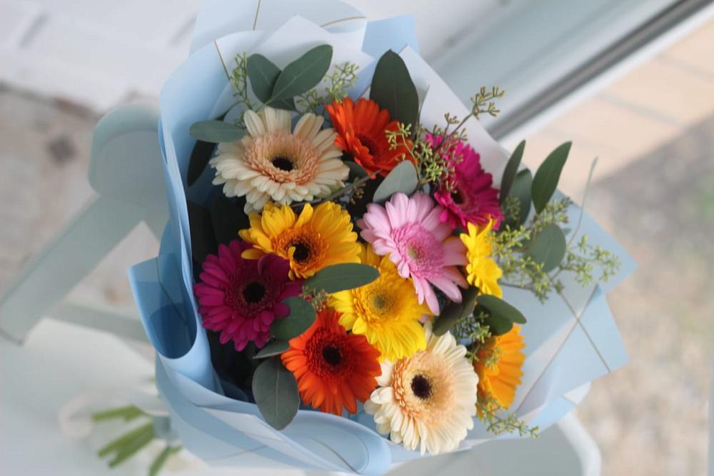 Букет цветов из: Герберы в Каменке Ивановской области