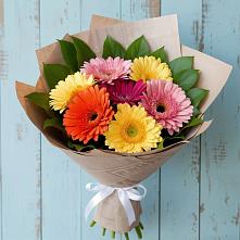 Букет цветов из:  Герберы в Каменке Ивановской области