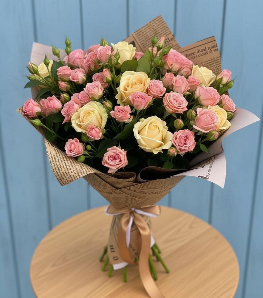 Букет цветов из: Розы в Каменке Ивановской области