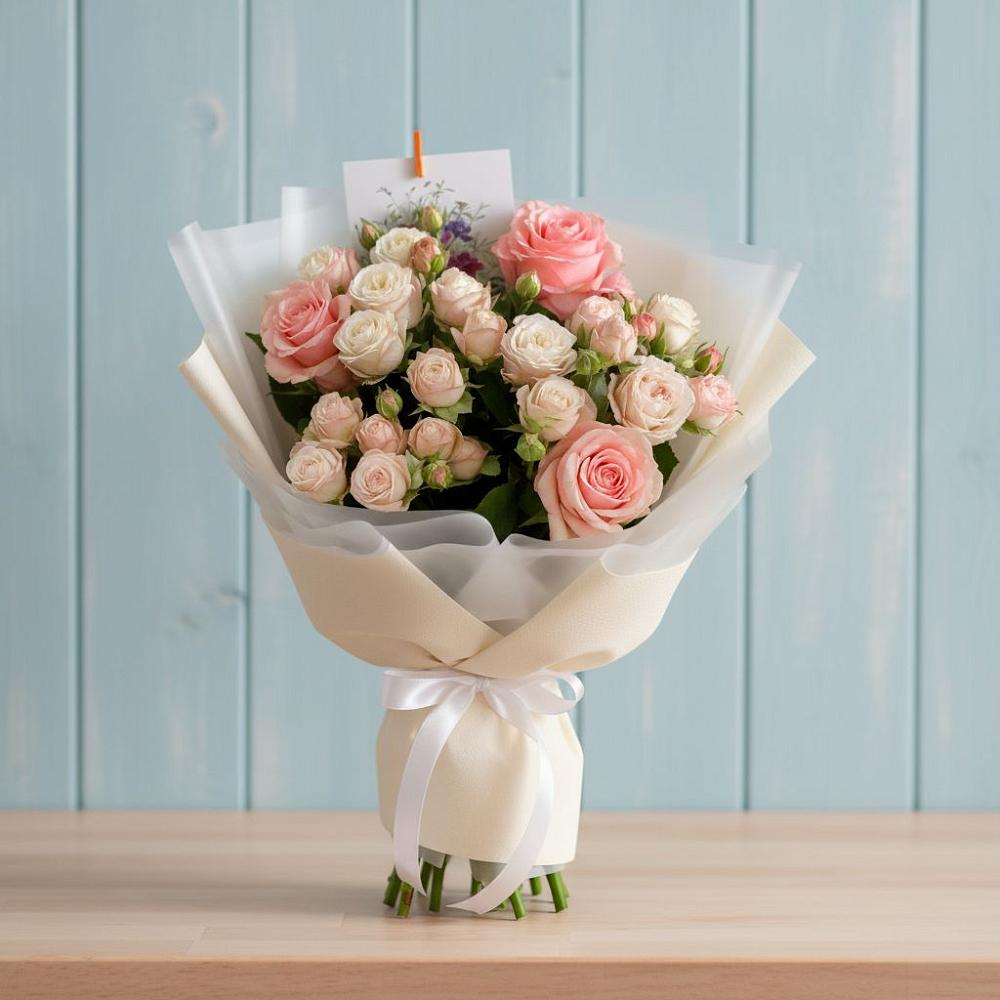 Букет цветов из: Розы в Каменке Ивановской области