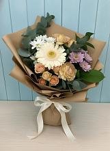 Букет цветов из:  Герберы и Хризантемы #REPLACE_PRED# Каменке Ивановской области