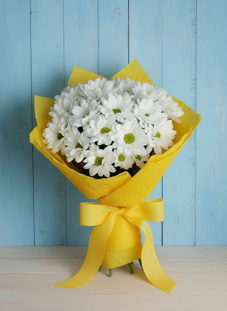 Букет цветов из: Хризантемы в Каменке Ивановской области