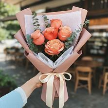 Букет цветов из:  Розы в Каменке Ивановской области