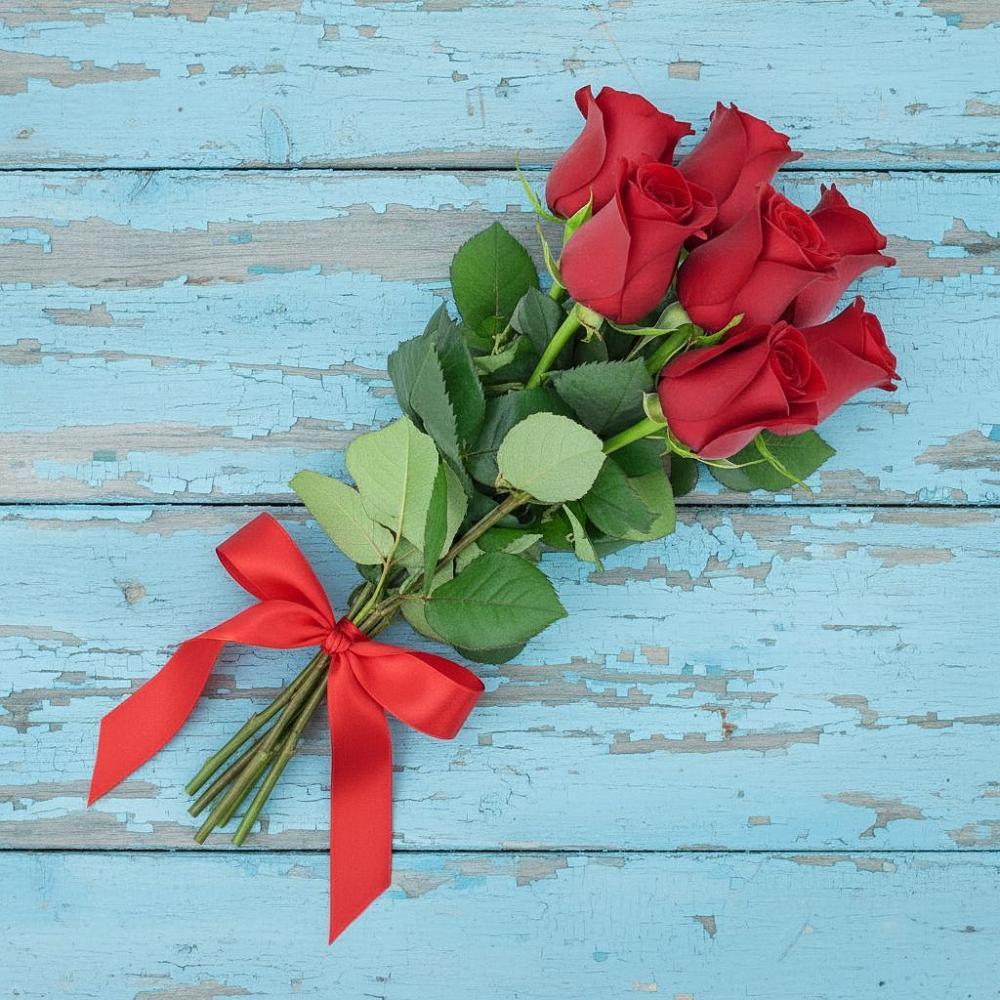 Букет Красные розы в Каменке Ивановской области