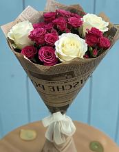 Букет цветов из:  Розы в Каменке Ивановской области