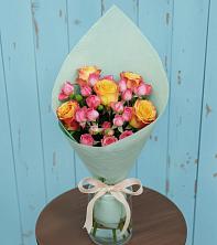 Букет цветов из:  Розы в Каменке Ивановской области